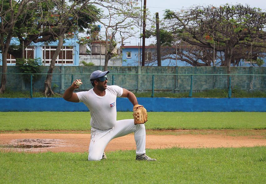 In Kuba spielen Blinde Baseball nach Gehör
